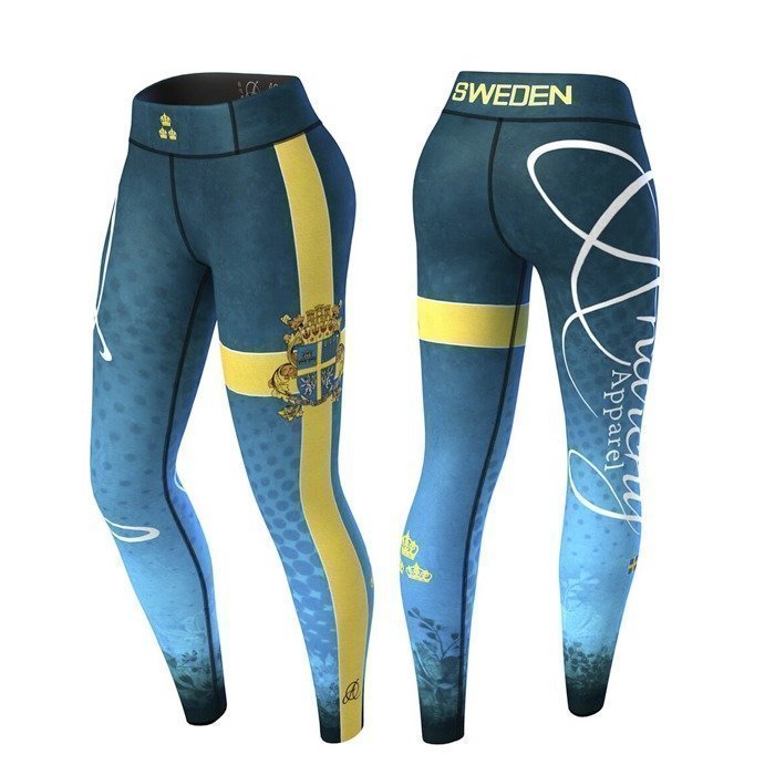 Anarchy Sweden Nation Legging 2.0 blue/yellow XS