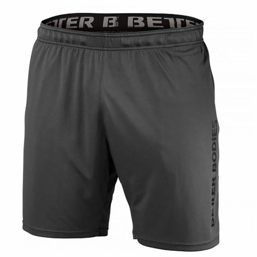 Better Bodies Loose Function Shorts Iron M Harmaa