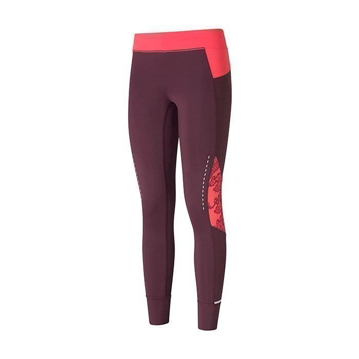 Casall Guide Runner Tights Plum Night 36