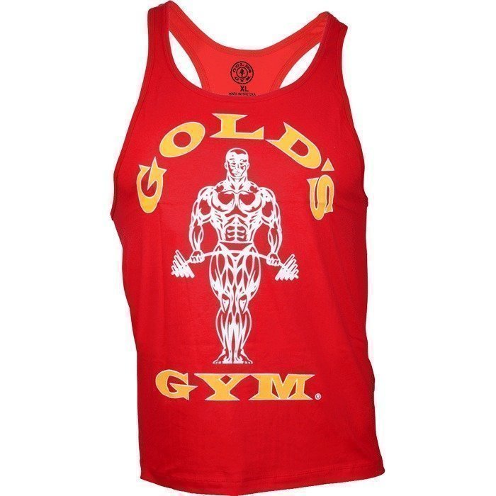 Gold's Gym Classic Gold's Gym Stringer Tank Top red M