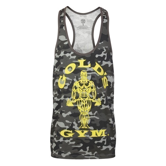 Gold's Gym Muscle Joe Premium Stringer Black/Camo XXL