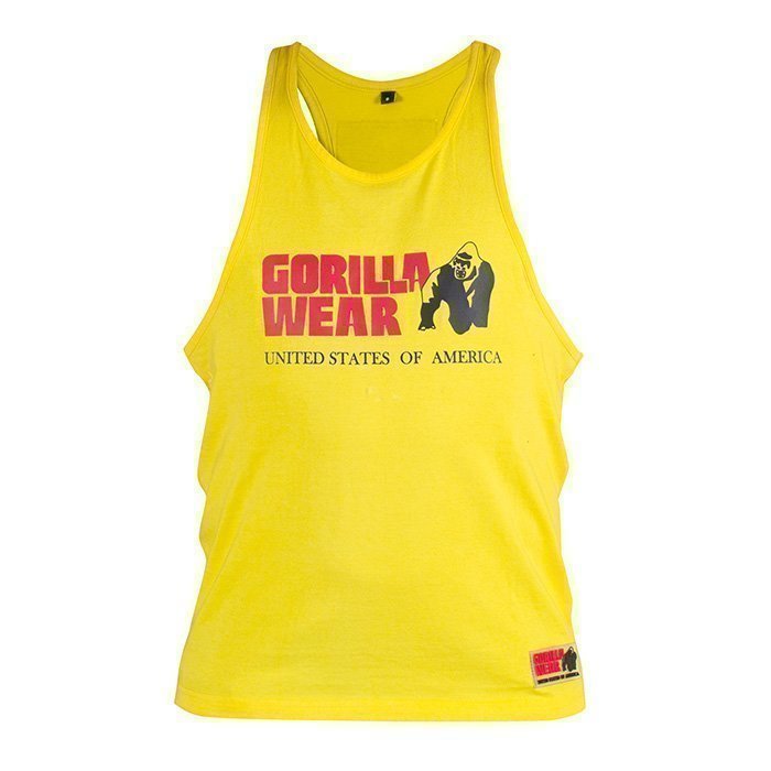 Gorilla Wear Classic Tank Top yellow M