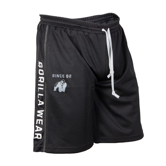 Gorilla Wear Functional Mesh Shorts black/white L/XL