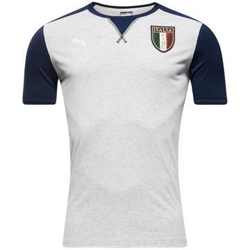 Italia T-paita Badge Harmaa