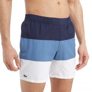 Lacoste Colour Block Swim Shorts Sininen