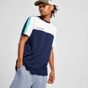 Lacoste Sport Poly Panel T-Shirt Laivastonsininen