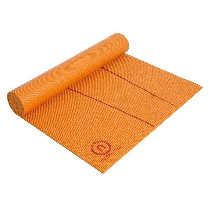 Natural Fitness Eco Smart Yoga Mat. Orange/Red Rock