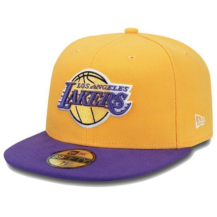 New Era NBA Basic LA Lakers yellow/purple 7 1/8