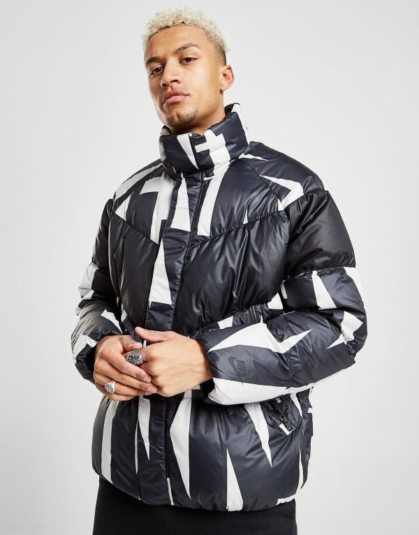 Nike Down Fill All Over Print Jacket Musta