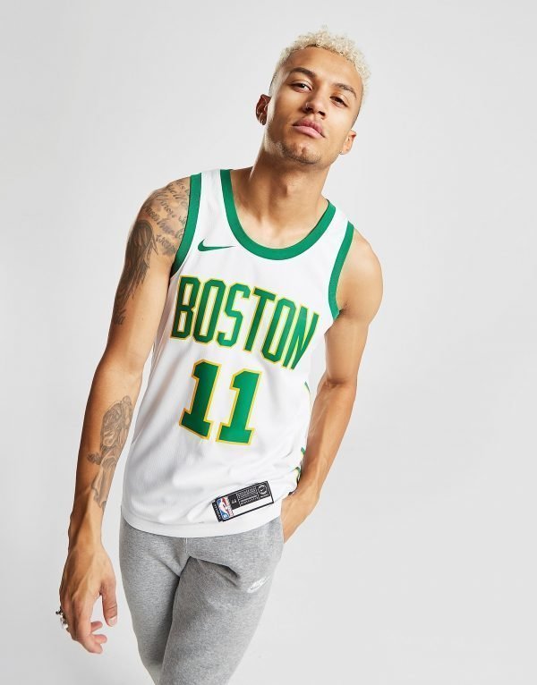 Nike Nba Boston Celtics City Swingman Jersey Valkoinen