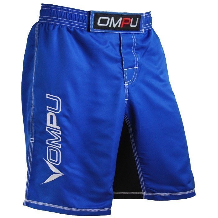 OMPU MMA Shortsit siniset/valkoiset