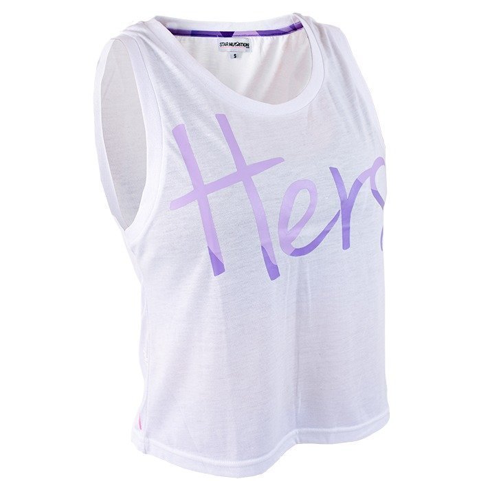 Star Nutrition Hers Tank top HEX White/Purple S