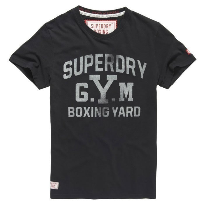 Superdry Men's Boxing Yard Tee Vintage Black L