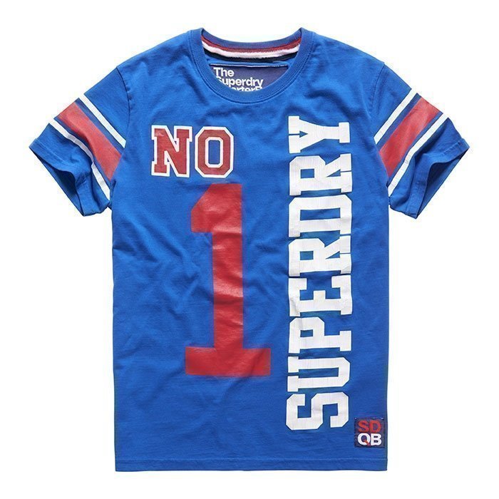 Superdry Men's Superiron Tee Blue L