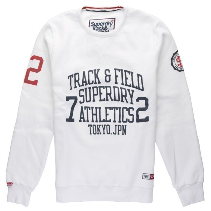 Superdry Trackster Crew Sweat Optic
