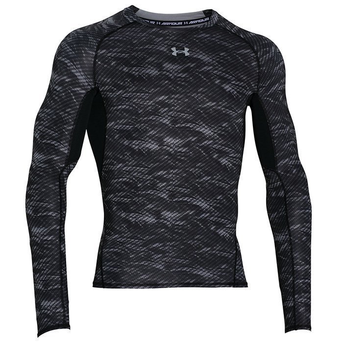 Under Armour Armour HG LS Comp Printed Black