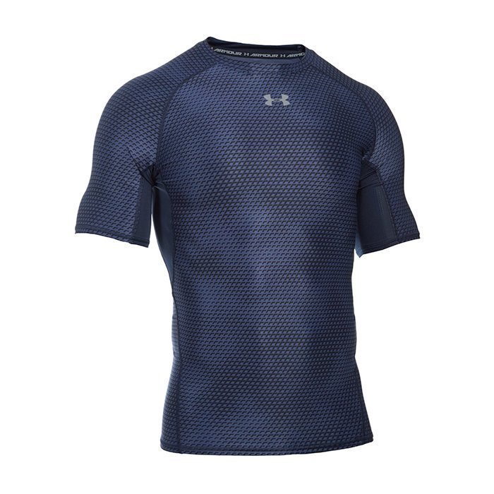 Under Armour Armour HG Printed Shortsleeve Tee Midnight Navy XX-large