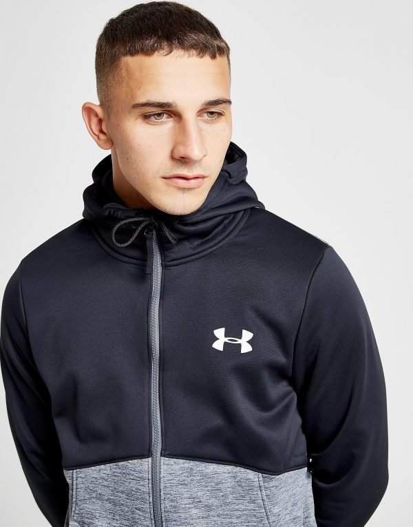 Under Armour Fleece Full Zip Hoodie Harmaa