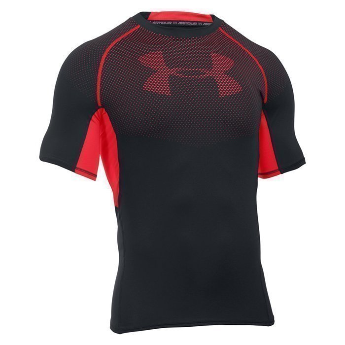 Under Armour HG Armour Graphic Shortsleeve Tee Black X-large