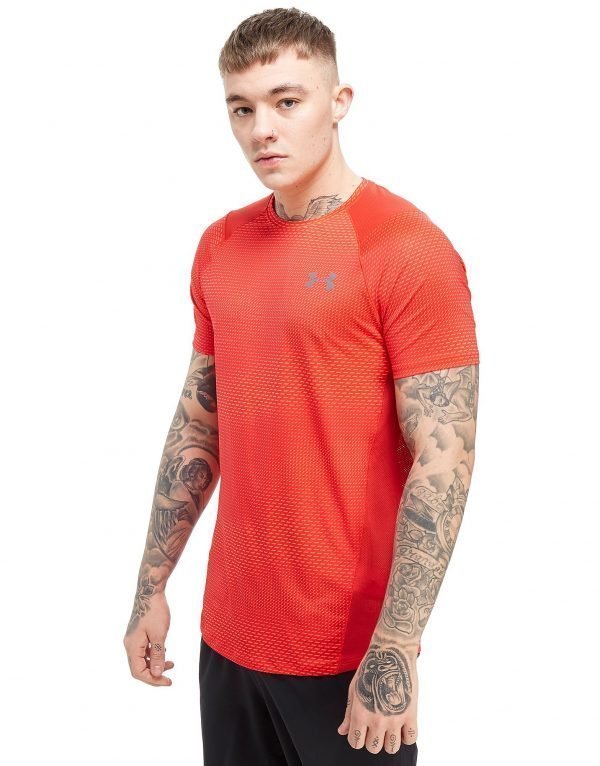 Under Armour Raid Print T-Paita Punainen