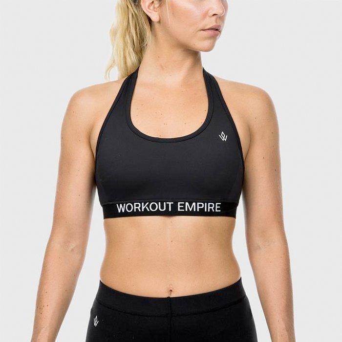 Workout Empire Performance Sports Bra Obsidian XS